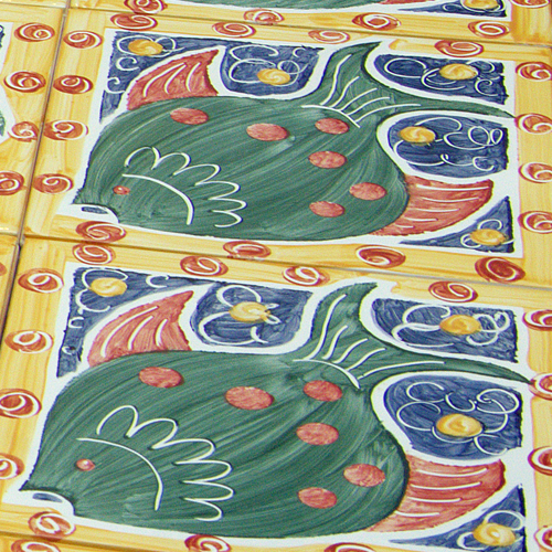 Hand Painted Tiles - Brighton