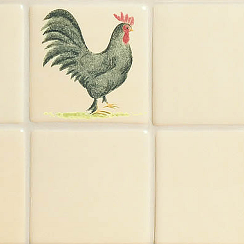 Hand Painted Tiles - Farmyard