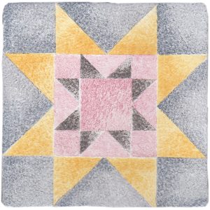 Hand Stenciled Tiles - Patchwork - Tiles of Stow