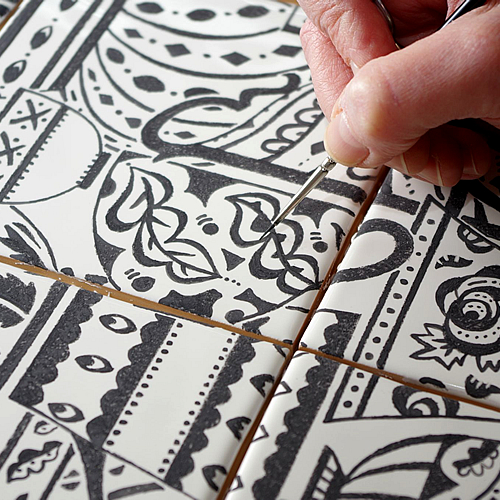 Prints & Patterns - Tea Room