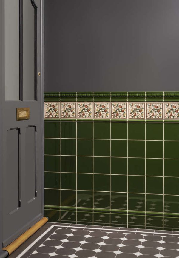 Artworks_Apple-Blossom-IM-0017437-Edwardian-Green-Field-Tiles-Mouldings-with-ChesterField-Black-Dover-White-Victorian-Floor-Tile