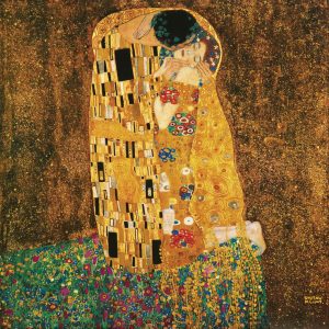 Gustav Klimt's 'The Kiss'