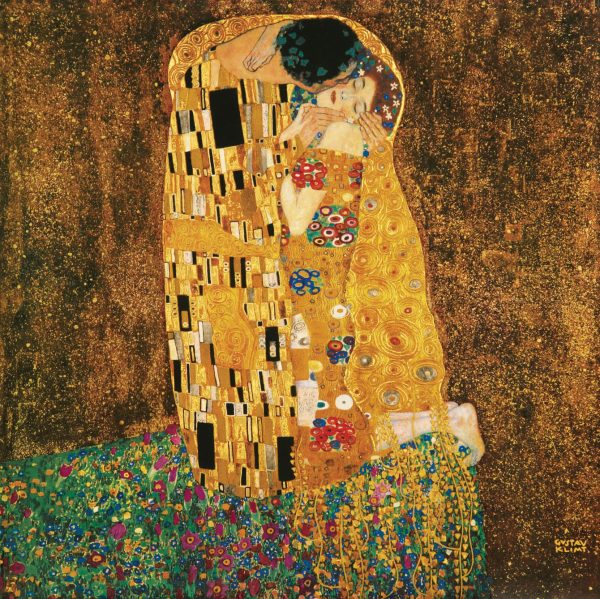 Gustav Klimt's 'The Kiss'