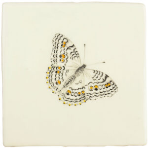Hand painted Tiles - Bugs & Insects - Black & White Tiles of Stow