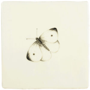 Hand painted Tiles - Bugs & Insects - Black & White Tiles of Stow